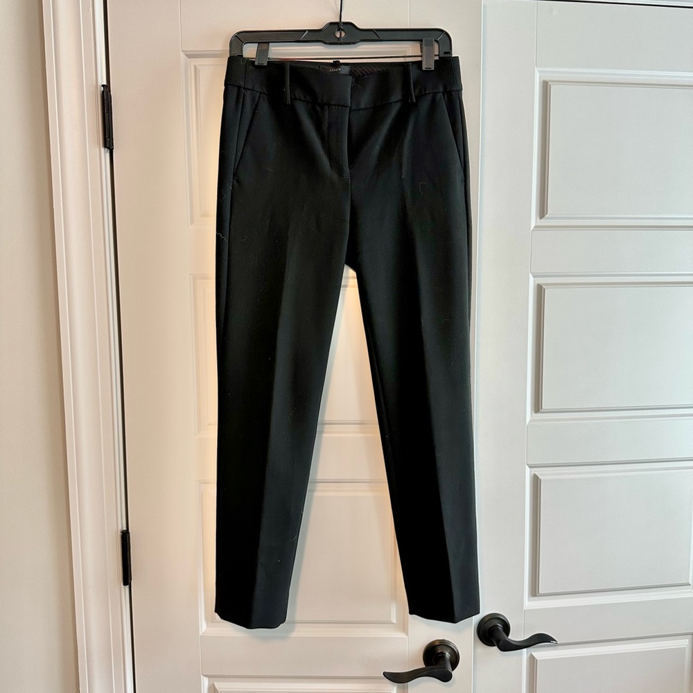 JCrew Cameron black ankle pant